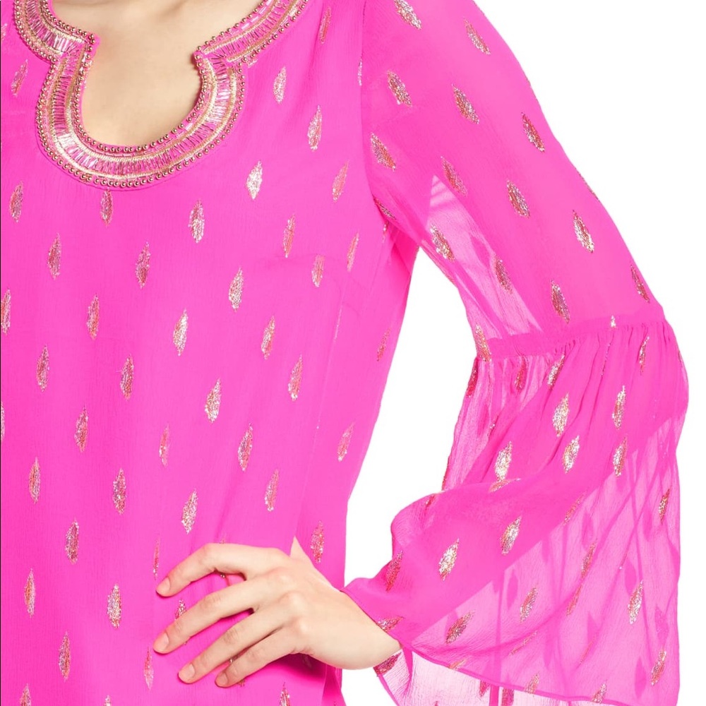 Lilly Pulitzer Silk Amori Tunic Dress